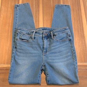 Talbots High Waist Jegging Crop Jean Size: 2